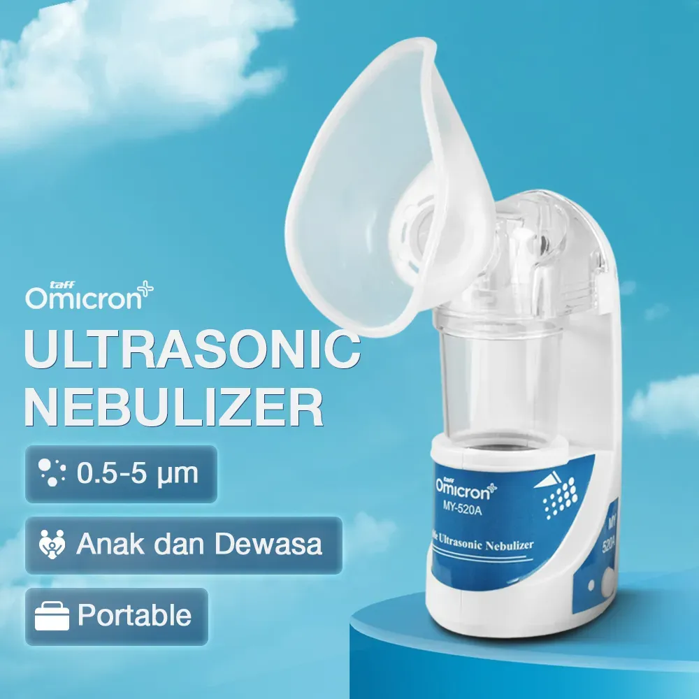 TaffOmicron Ultrasonic Nebulizer Portable - MY-520A