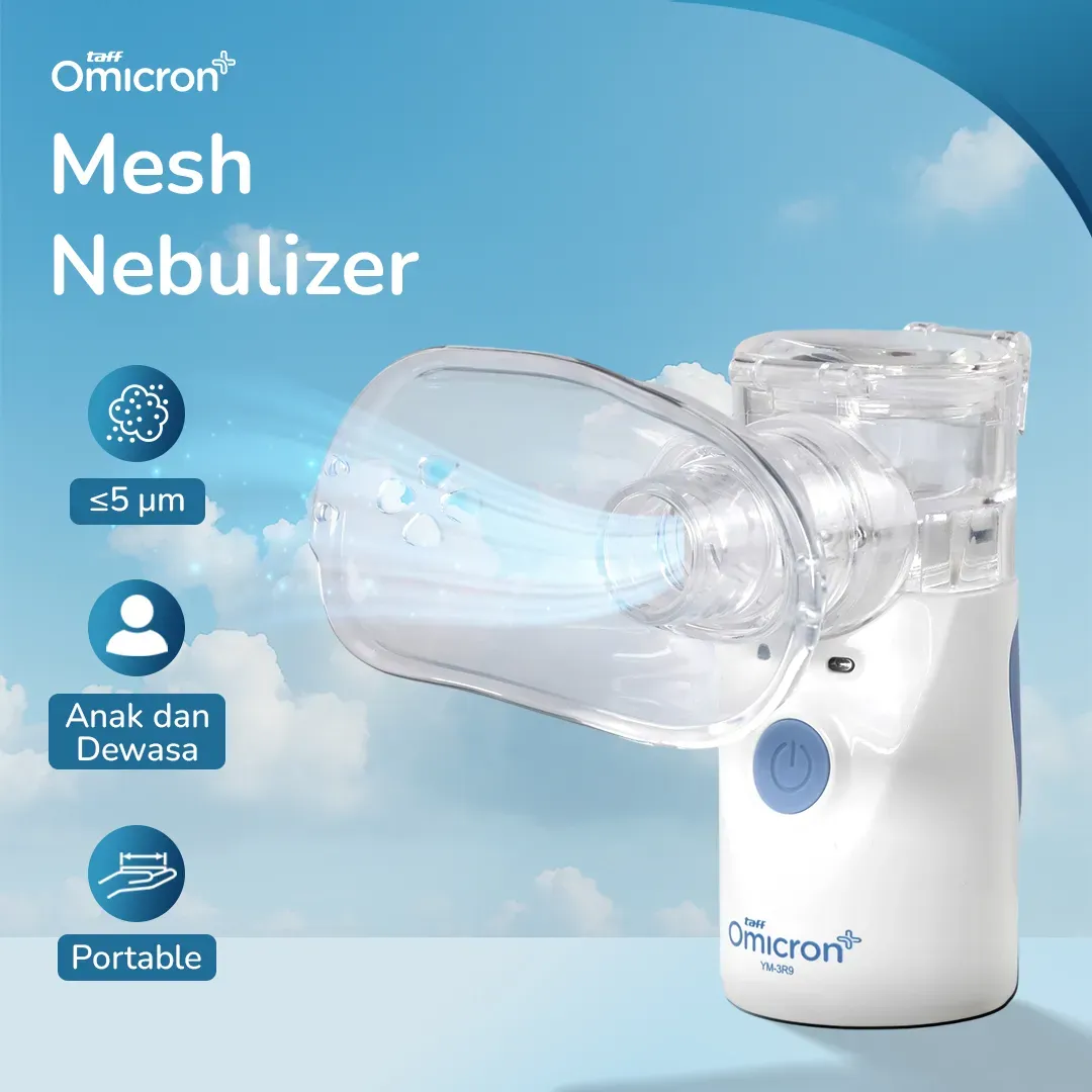 TaffOmicron Mesh Nebulizer Portable - YM - 3R9