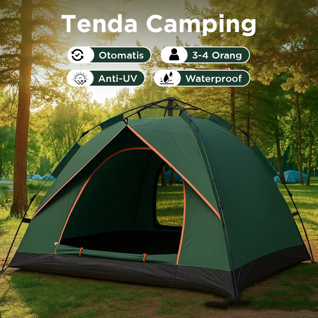 Rekomendasi Tenda Camping Tahan Air dan Luas