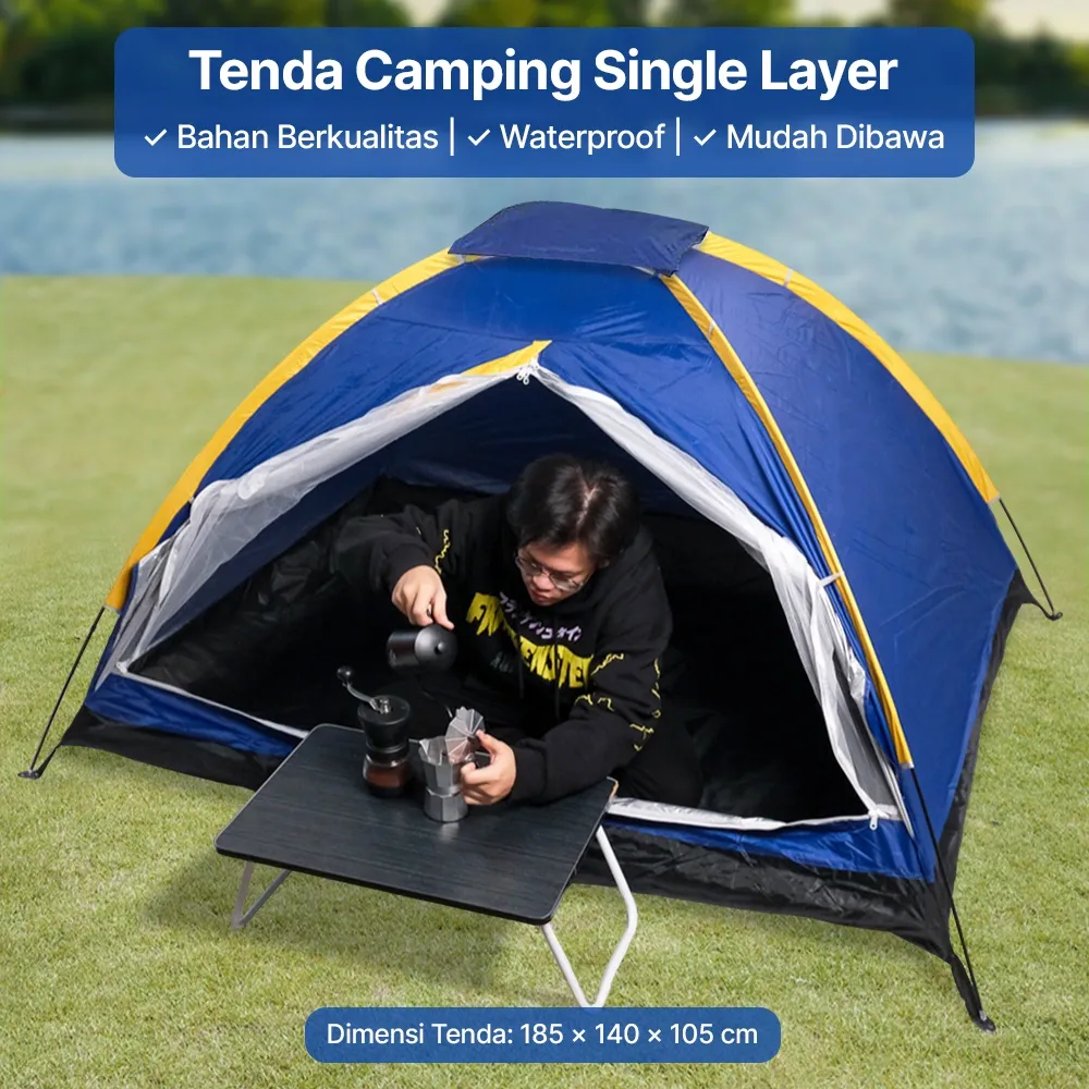 Rekomendasi Tenda Camping Tahan Air dan Luas