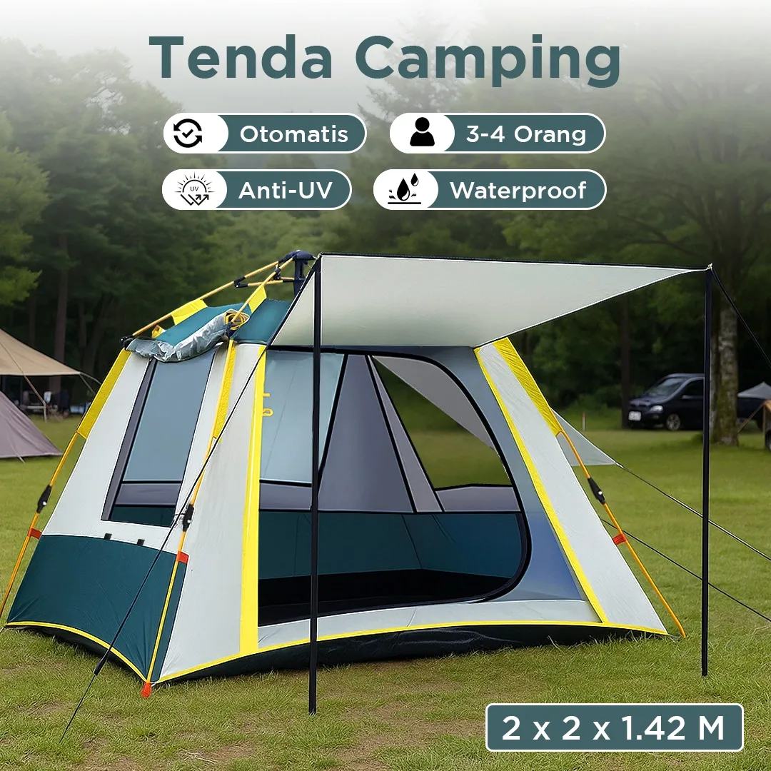 Rekomendasi Tenda Camping Tahan Air dan Luas