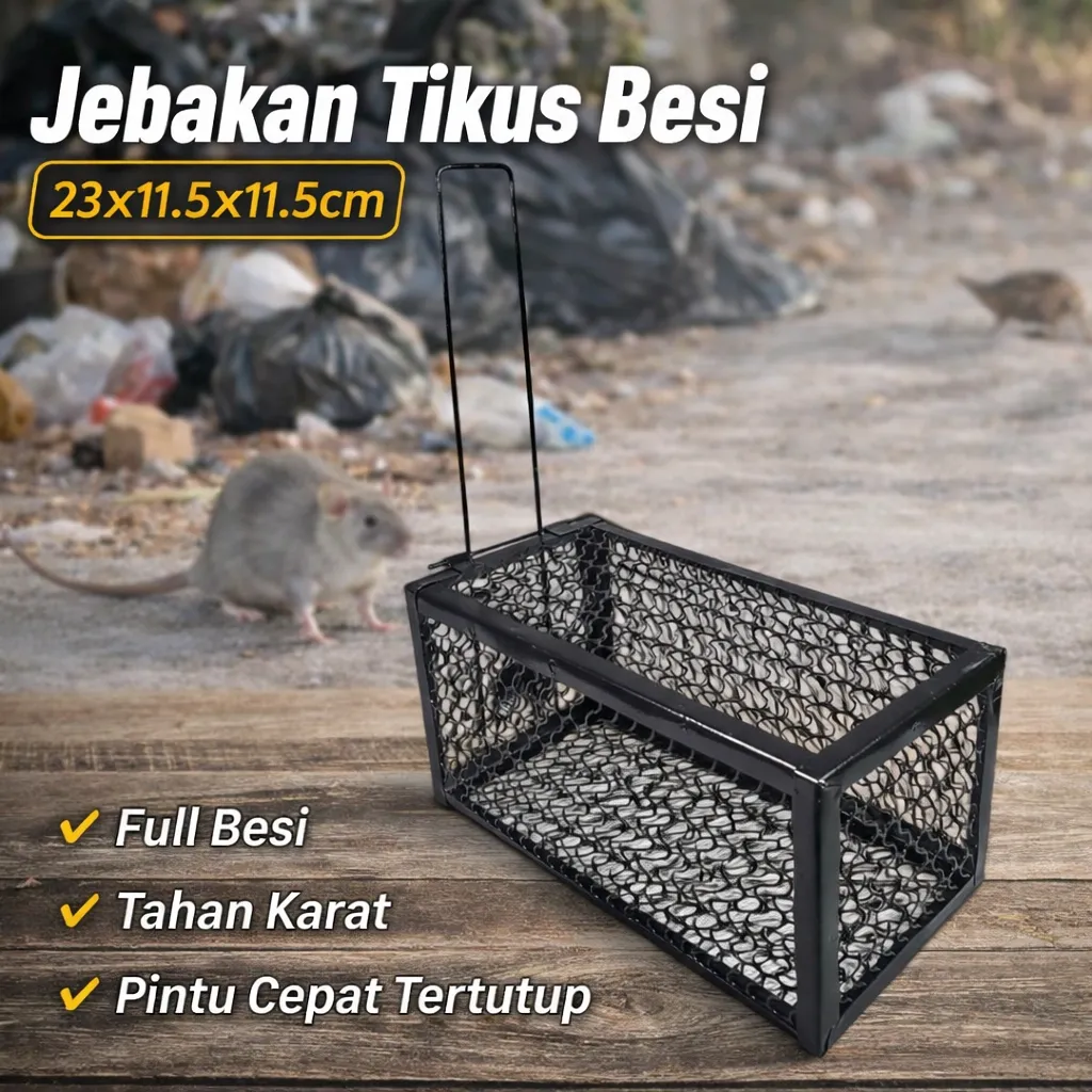 TaffHOME Jebakan Perangkap Tikus Automatic - B-23