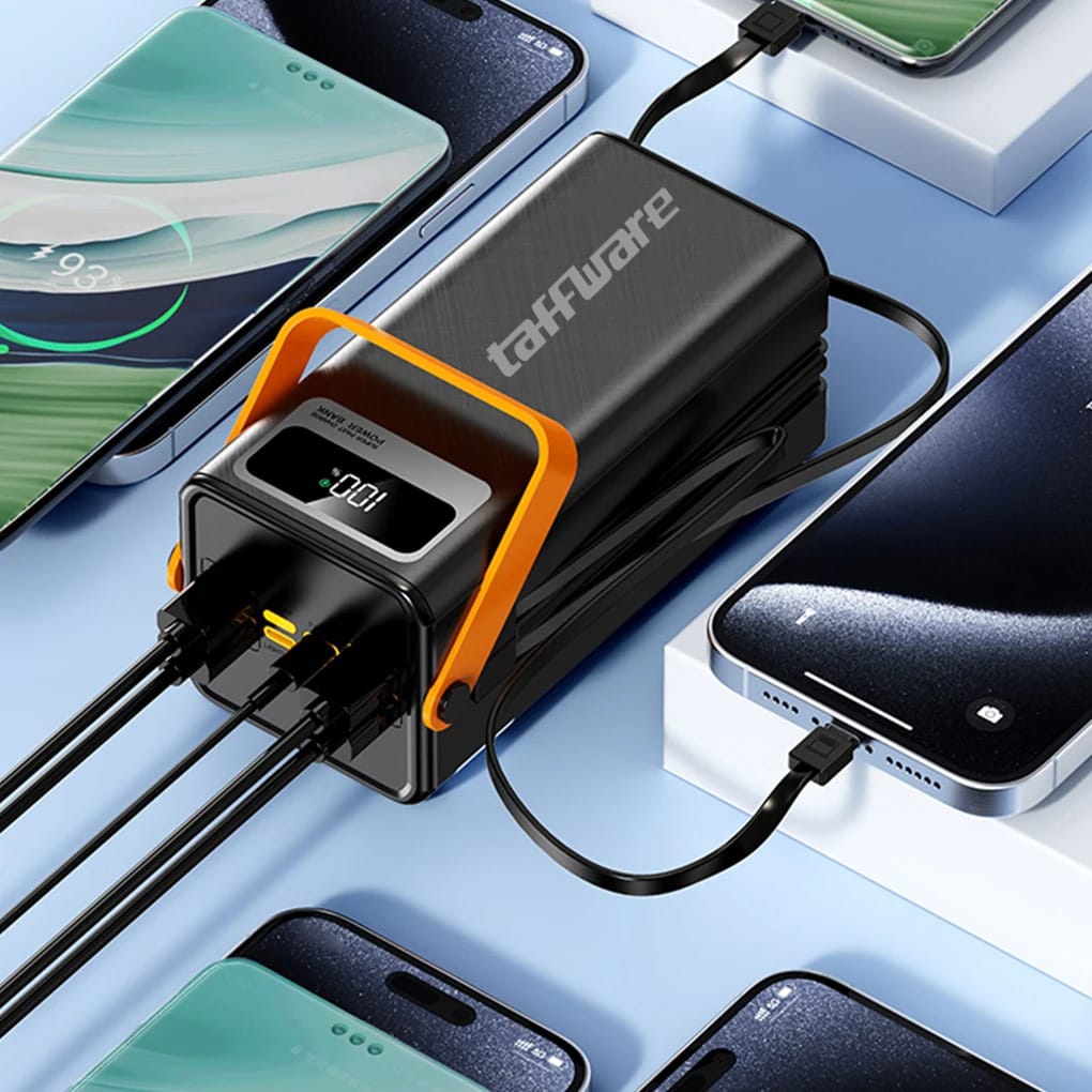 Taffware Power Bank Fast Charging 50000mAh - KP502
