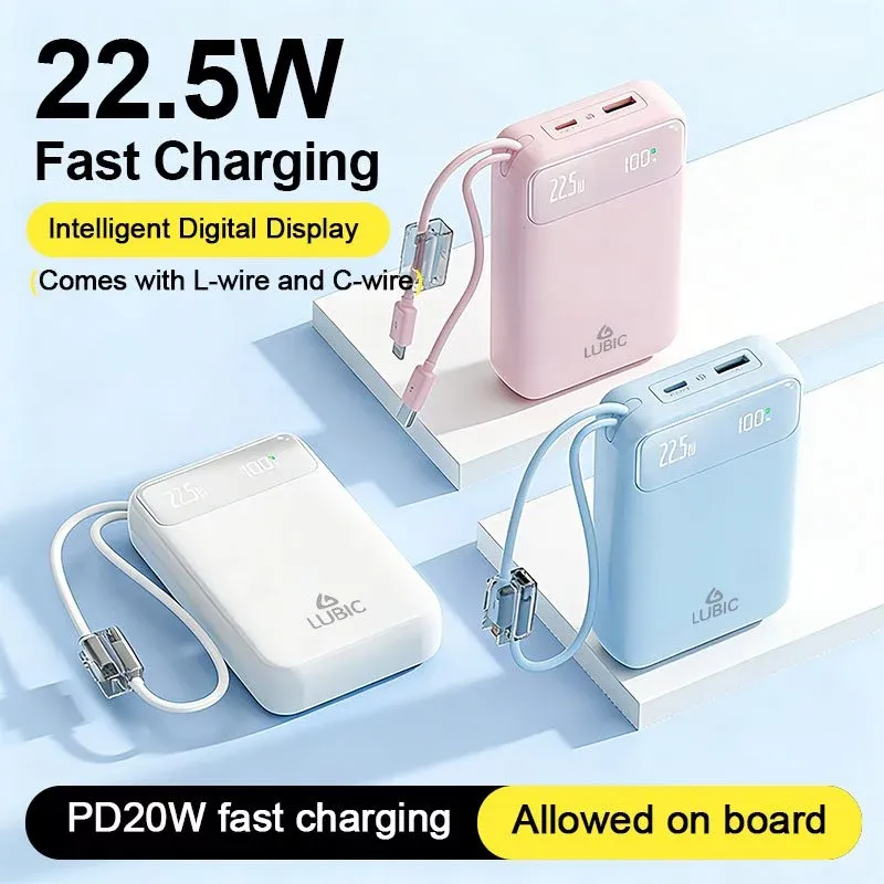 Lubic Power Bank Fast Charging 20000mAh 22.5W
