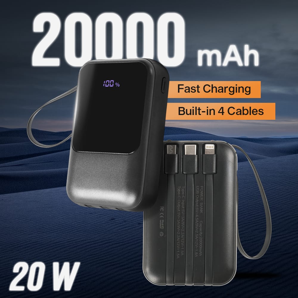 SMARTMS Power Bank 20000mAh Fast Charging - PB41