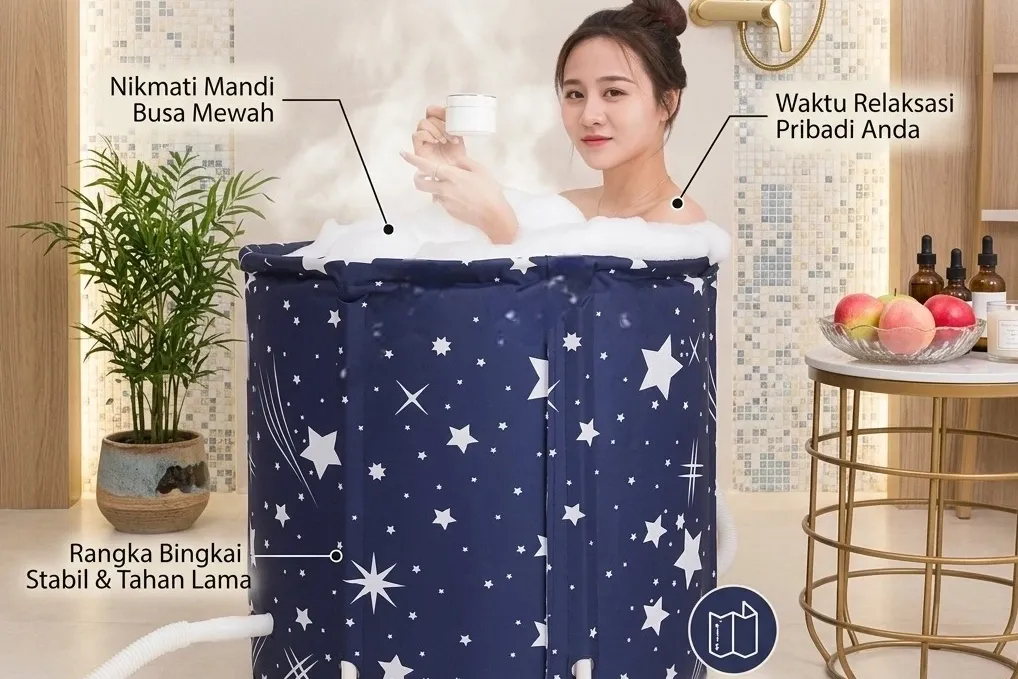 Bathtub Portable Untuk Anak Hingga Dewasa