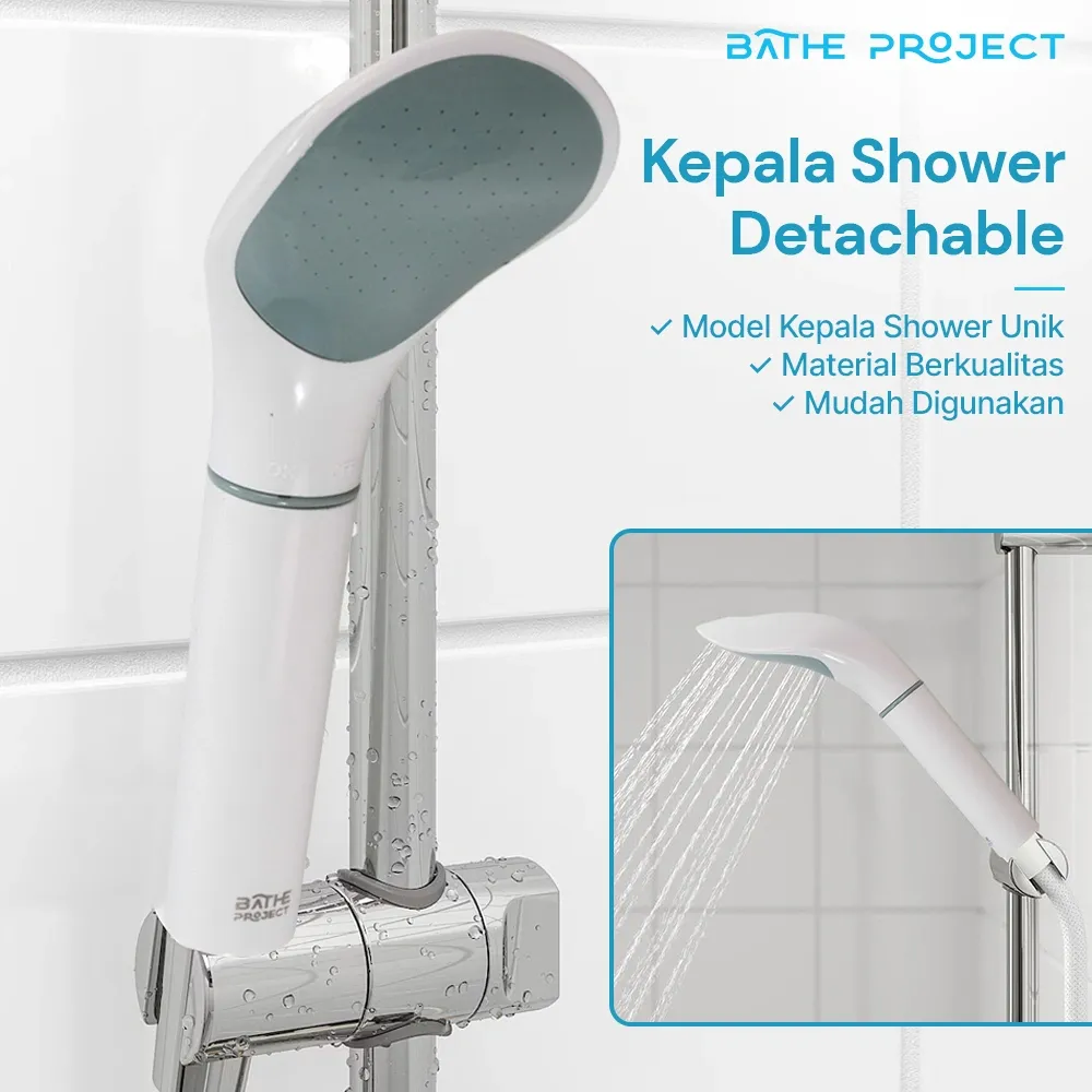 BATHE PROJECT Kepala Shower High Pressure - BR-230
