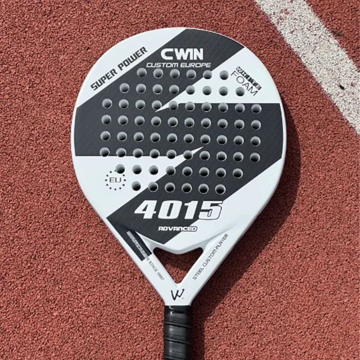 CWIN Raket Padel Teardrop Carbon Glass Fiber 360g - 4015