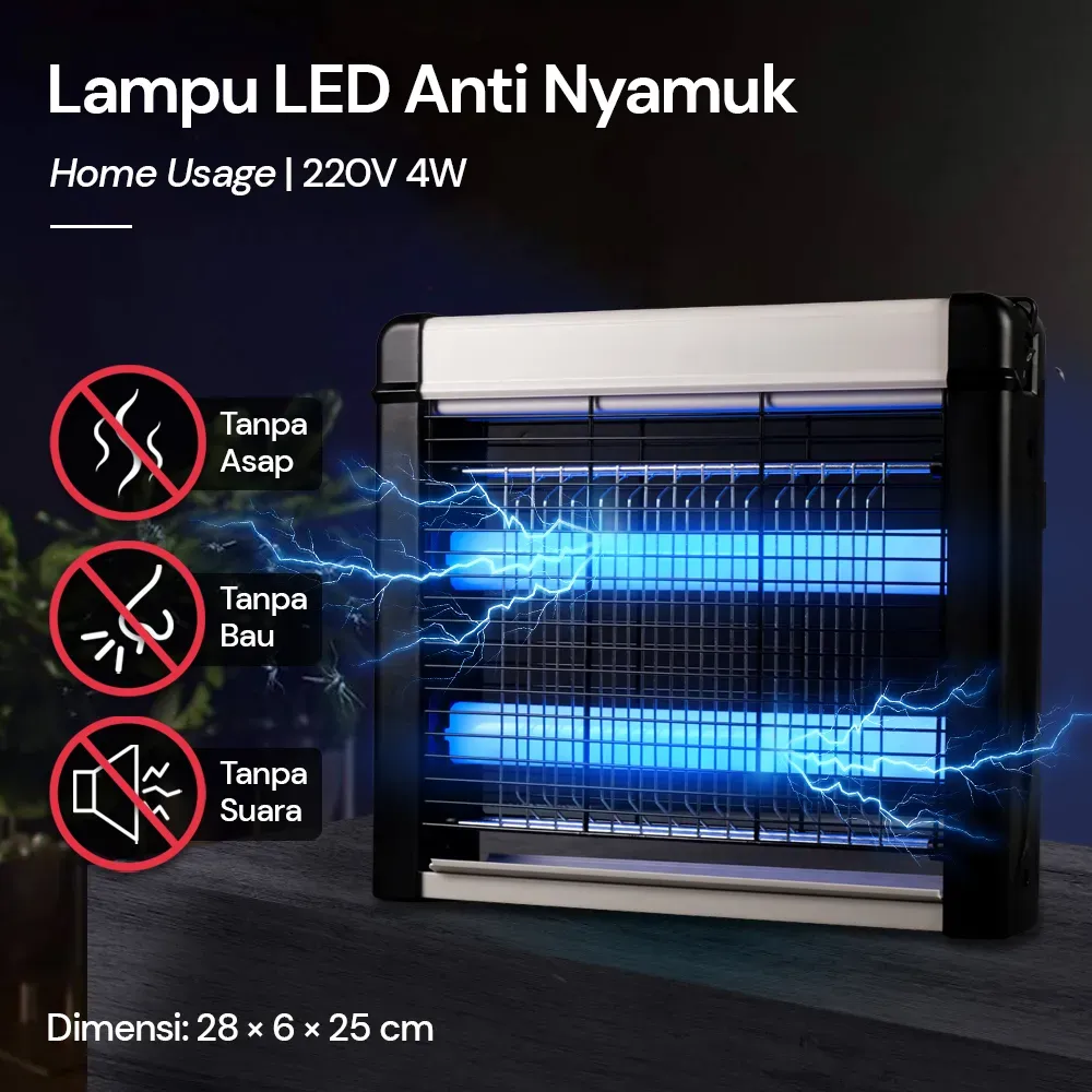 MIANYOU Lampu LED Anti Nyamuk MH-4W
