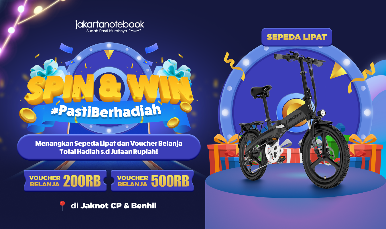 Spin & Win! Putar Roda Keberuntungan yang #PastiBerhadiah