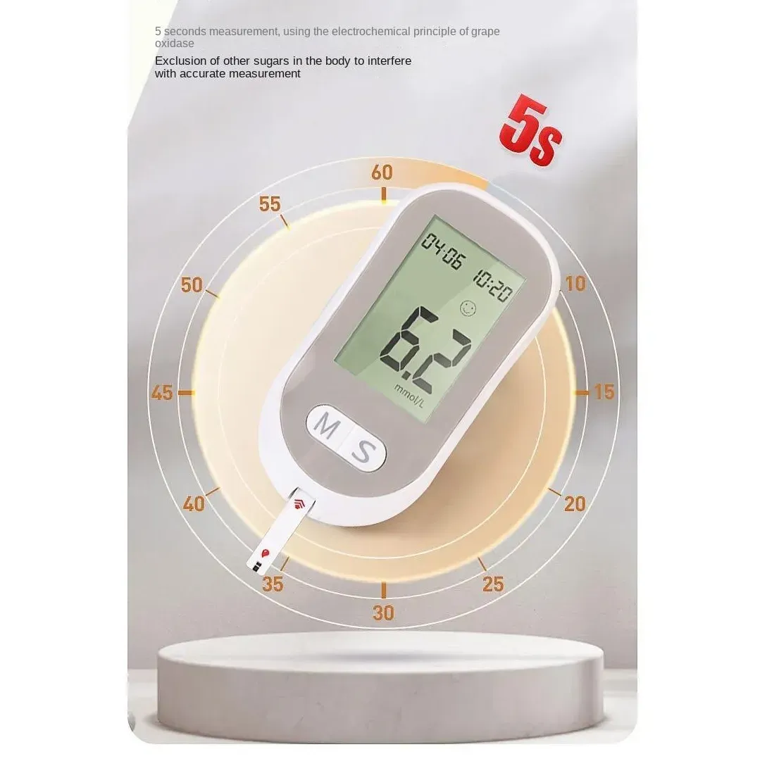 XIUDA Alat Cek Gula Darah Glucometer Kit 50 Test Strips - G058