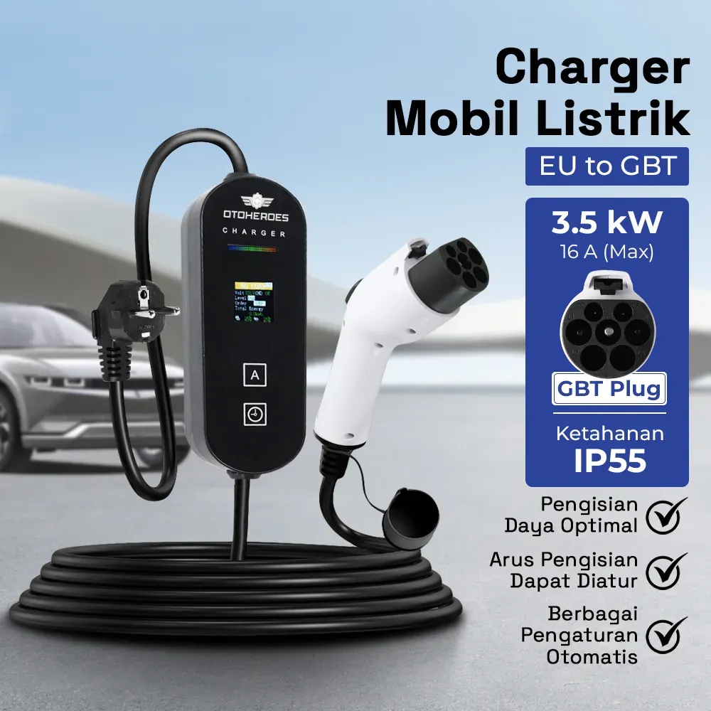 OTOHEROES Charger Mobil Listrik EV 1-Phase - MD5M