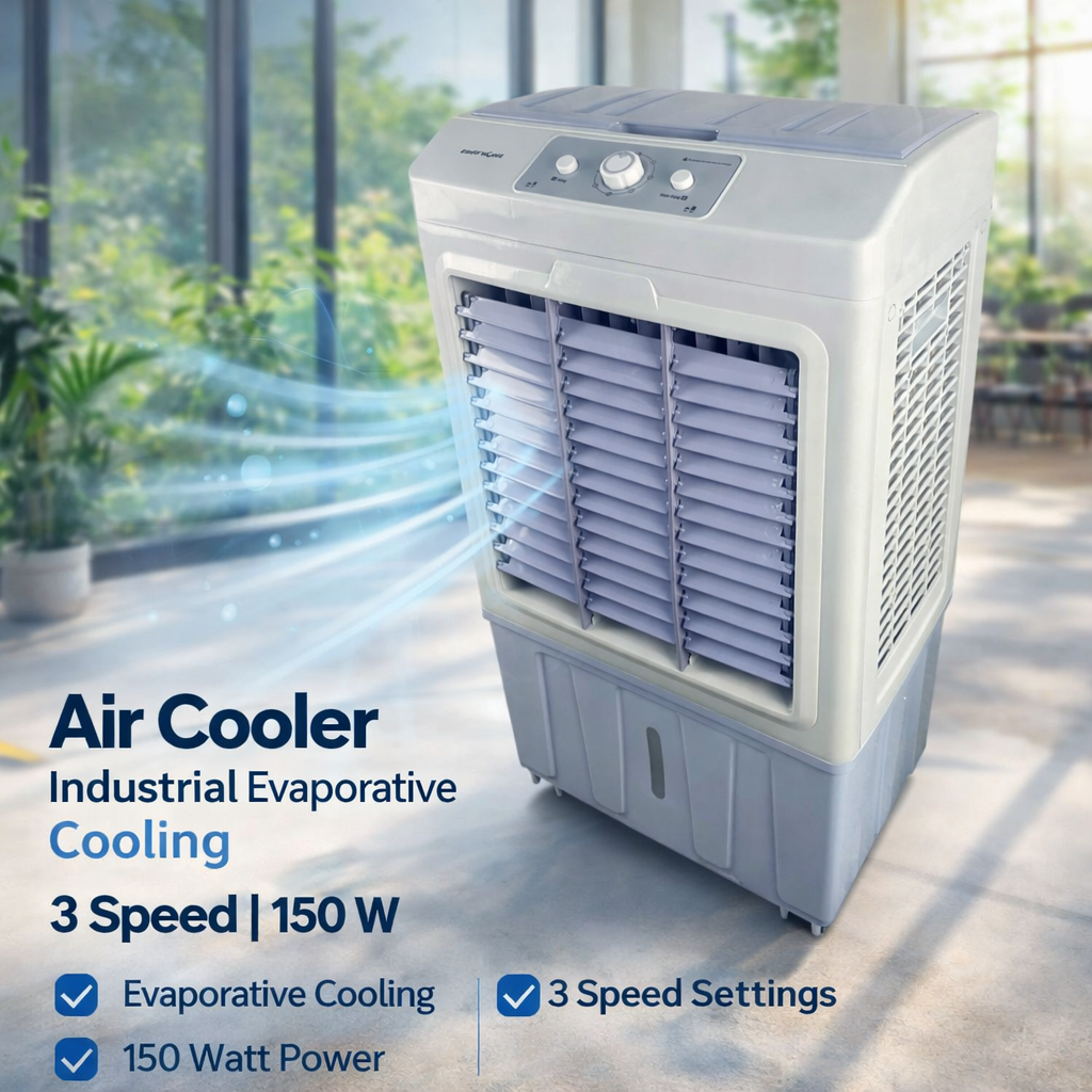 TaffHOME Kipas Air Cooler Industrial 150W 45L - 5000-2