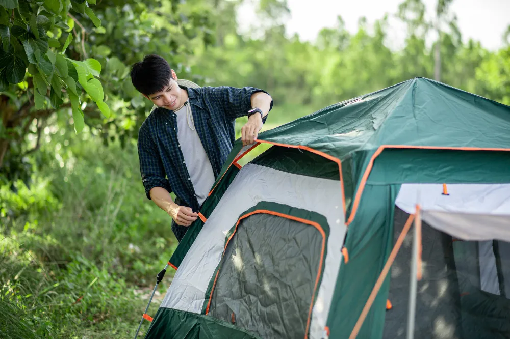 Cara Pasang Tenda Camping 